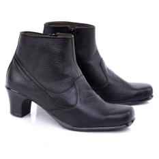 Special Price Sepatu Formal Wanita Kulit Asli 258 - Hitam