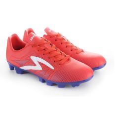 Specs Apache FG Red Poppy Naval Blue White Sepatu Sepak Bola