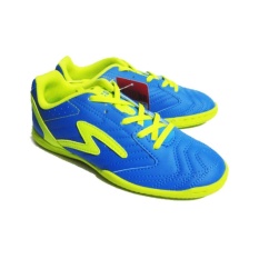 Specs Brave In Tulip Blue Solar Slime | Sepatu Futsal