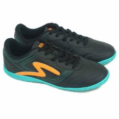 Specs Glory In Black Vibrant comfrey Green Sepatu Futsal