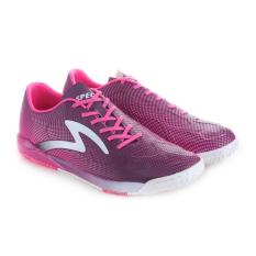 Specs Swervo Thunderbolt In Dark Currant Scandinavian White Sepatu Futsal