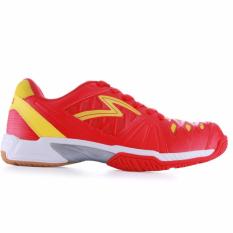Specs Thor Sepatu Badminton - Red/yellow/white