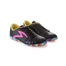 Specs Tomahawk In Black Scandinavian Cirrus Blue Sepatu Futsal