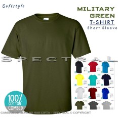 Spectral – Bahan Bagus Kaos Polos M L XL XXL Distro T-Shirt Fashion 100% Soft Cotton Combed 30s Pria Wanita Cewe Cowo Baju Exlusive T – Shirt Terbaru Kekinian Atasan Katun Simple Keren Pakaian Basic Simpel Plain Jaman Now Lembut Nyaman Keren Oblong Casual