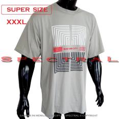 Spectral – Kaos Distro SUPER BIG SIZE XXXL 100% Soft Cotton Combed Jumbo BIGSIZE T-Shirt Fashion Ukuran Besar Polos Celana Atasan Pria Wanita Katun Bapak Orang Tua Gemuk Gendut Simple Sport Casual Halus Baju Cowo Cewe Pakaian Super Size 3L LABIRIN ABUMUDA