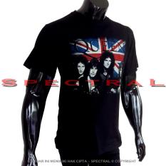 Spectral - Kaos Distro T-Shirt Distro Fashion 100% Soft Cotton Combed 30s Kaos Pria Kaos Fashion Baju Distro T - Shirt Gambar Band Queen Musik Rock Metal Sablon Plastisol Atasan Pria Wanita Katun Simple Keren Cowo Cewe Pakaian Distro - Kaos Hitam