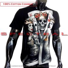 Spectral – Kaos Distro T-Shirt Fashion 100% Cotton Combed 30s Pria Wanita Atasan Cowo Cewe Pakaian Terbaru 3d Kekinian Jaman Now Horror Seram Nakal Devil Malaikat Jahat Kartun Gambar TENGKORAK Sexy Metal Rock Jakarta Bandung Lengan Keren Bagus Murah