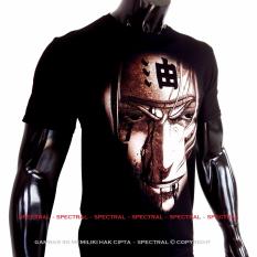 Spectral - Kaos Distro T-Shirt Distro Fashion 100% Soft Cotton Combed 30s Kaos Pria Kaos Fashion Baju Distro T - Shirt Gambar Sennin Jiraiya Gamabunta Jiraia Kartun Naruto Anime Superhero Kaos Sablon Plastisol Atasan Pria Katun Simple Keren - Kaos Hitam