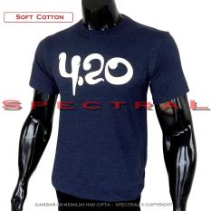 Spectral - Kaos Distro T-Shirt Distro Fashion 100% Soft Cotton Misty 30s Bagus Murah TShirt 3d Kekinian Jaman Now Lengan Baju Atasan Cowo Cewe Pria Wanita Terbaru Baru Keren Atasan Bandung Jakarta Gambar Tulisan 420 DONGKER 4.20 Merek Lagi Trend - NAVY