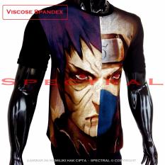 Spectral - Kaos Distro T-Shirt Distro Fashion Soft Rayon Viscose Lycra Kaos Pria Kaos Fashion Baju Distro T - Shirt Gambar Obito vs Kakasi Kakashi Kartun Naruto Sharingan Anime Superhero Sablon Pria Wanita Katun Simple Keren Cowo Cewe Pakaian – Hitam