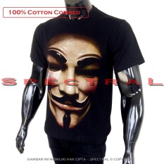 Spectral - Kaos Distro T-Shirt Fashion 100% Soft Cotton Combed 30s Pria Wanita Cewe Cowo Baju T – Shirt 3D Terbaru Baru Jaman Now Kekinian Animasi Seni Gambar Anonymous Animus Hacker Komputer Alogaritma Program Programer Superhero Kartun Atasan Pakaian