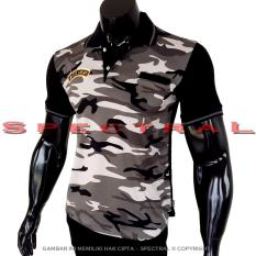 Spectral - Polo Shirt Army Slim Fit M L XL T-Shirt Pria Wanita Kaos Polo Pakaian Pria Fashion Pria Kaos Kerah Baju Berkerah Kaos Pria Kaos Cowo Atasan Kasual Kaos Distro Sport Topi Jaket Celana Sepatu Keren Tni Bomber Pilot Loreng Armi Abri Motif Tentara