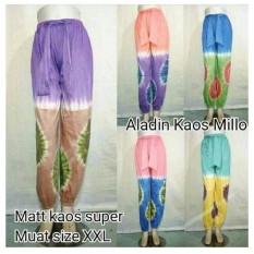 Spesial!! Celana Kaos Aladin Jogger Mi Bawahan Batik Wanita Jumbo Size Bali Solo