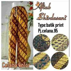 Spesial!! Daster Celana Kolor Aftab Panjang Dewasa Santai Harian Bali Solo Batik