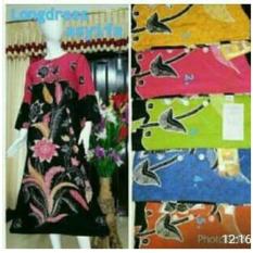 Spesial!! Daster Longdress Jumbo Asyifa Gamis Gaun Batik Baju Hamil Busui Muslim