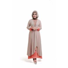 Spicatto SP 103.15 Gamis Muslimah Wanita-Shifon-Cantik(Salem)