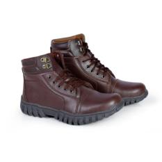 Spicatto SP 543.07 Sepatu Safety Boot Pria-Sintetis-Bagus Kuat(Coklat)