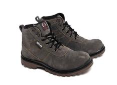 Spicatto SP 551.01 Sepatu Safety Boot Pria-Sintetis-Bagus Kuat(Abu Tua)