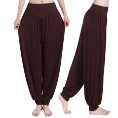 Olahraga Yoga Celana Wanita Plus Size Colorful Celana Pof Tari Taichi Celana Panjang Penuh Halus Tanpa Antistatik Jual Hot Fitness Bernapas-Intl
