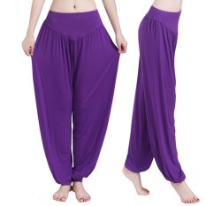 Olahraga Yoga Celana Wanita Plus Size Colorful Celana Pof Tari Taichi Celana Panjang Penuh Halus Tanpa Antistatik Jual Hot Fitness Bernapas-Intl