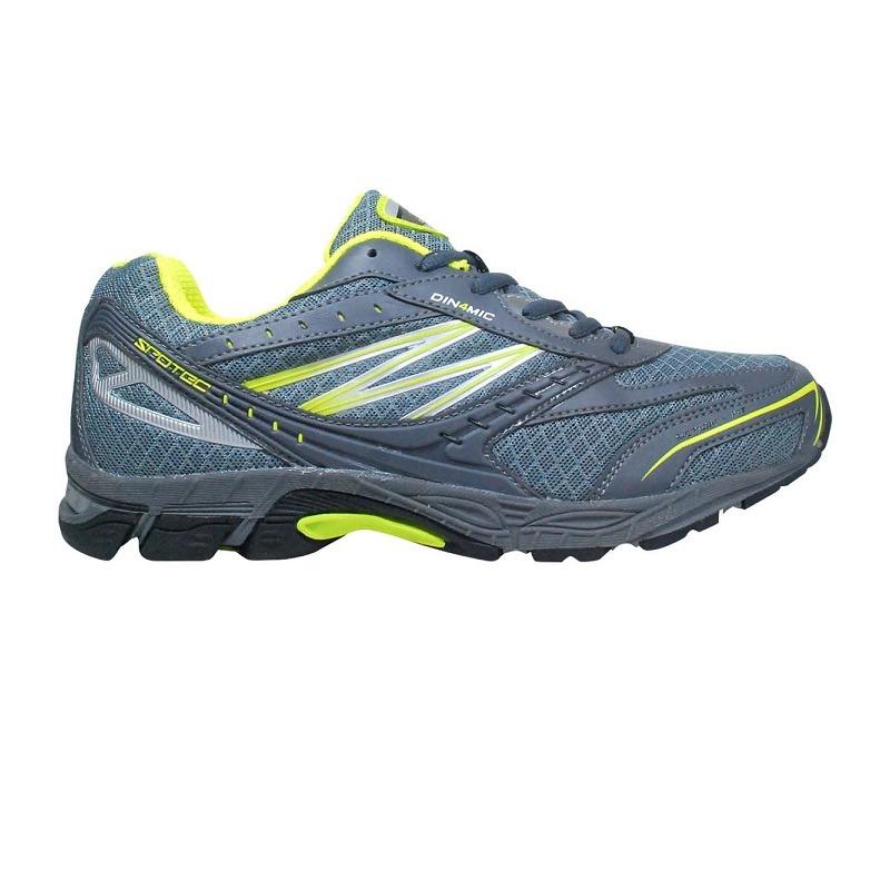 Spotec Dynamic Sepatu Lari - Grey Citroen