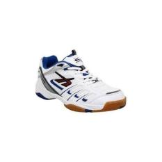 Spotec Geomatric White/Navy-Sepatu Badminton Pria-Sepatu Olahraga-Sepatu Sneakers Pria