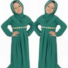 SR Collection Hijab Anak Falina Kombinasi Renda - Tosca