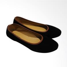 Star Buana C8 Sepatu Flat Balerina Kasual Wanita - Hitam