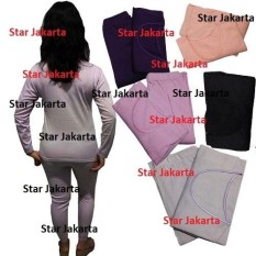 StarJakarta Baju Musim Dingin Longjohn Wanita - Ungu