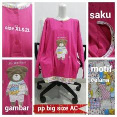 Stelan Baju Tidur Pp Big Size Anne Claire - Bwt0kp