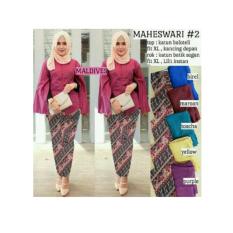 Stelan Cape Mahheswari/stelan kebaya wisuda modern/kebaya modern murah