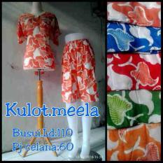 Stelan Daster Celana Kulot Batik Baju Tidur Wanita Dewasa Bali Solo