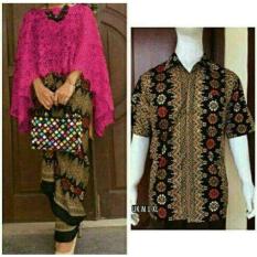 stelan kebaya cape brukat couple/kebaya modern/kebaya cape brukat/kebaya