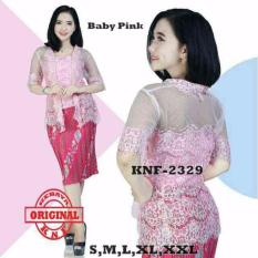 Stelan Kebaya Kahiyang Ayu & Rok Frisket Pendek