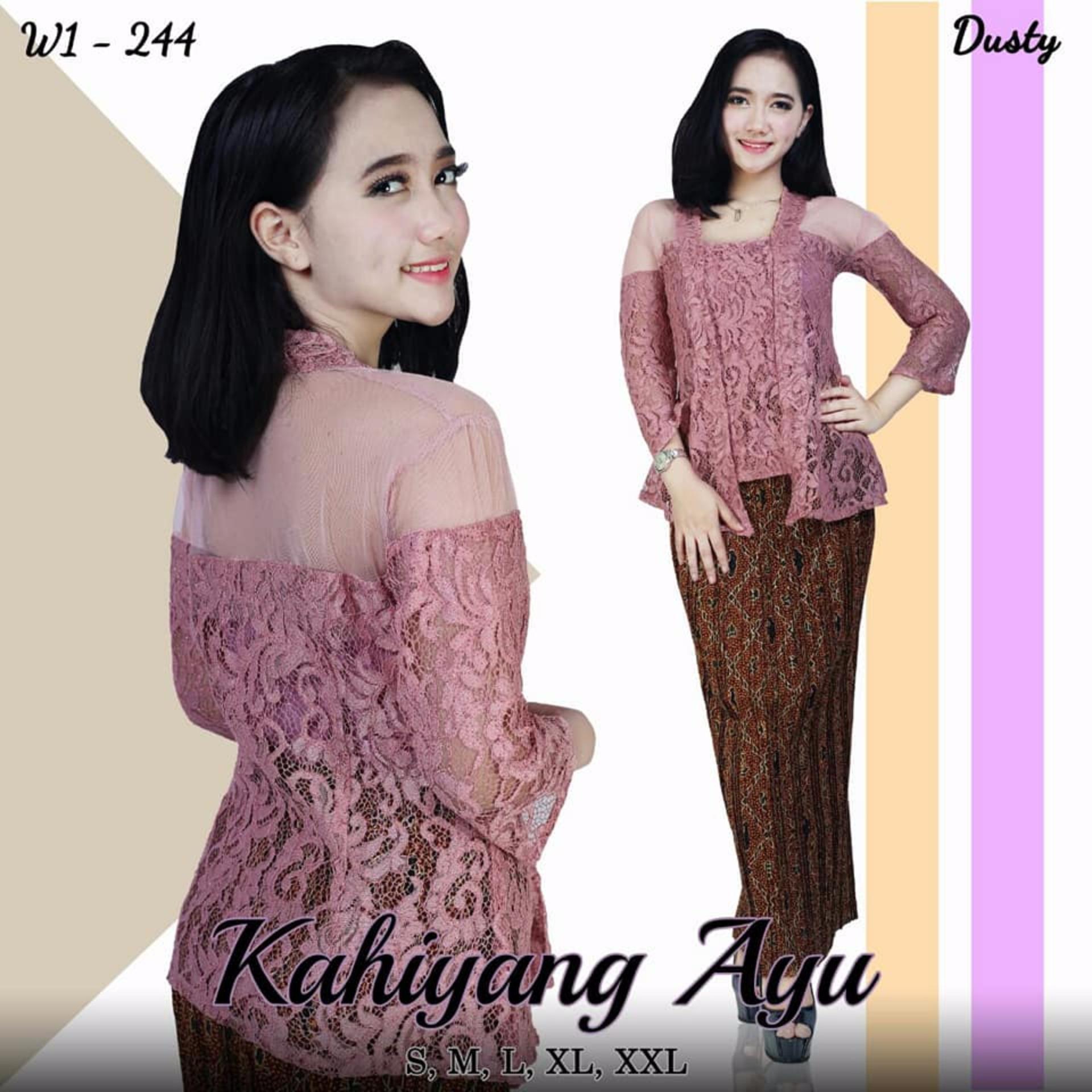 Stelan Kebaya Kahiyang Ayu & Rok Lilit / Frisket Panjang