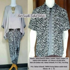 stelan baju batik wanita / kebaya kalong couple terbaru modern
