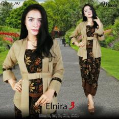 Stelan kebaya kutu baru & rok lilit. Elnira 3. keluaran terbaru