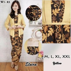 Stelan - Kebaya - Kutu Baru & Rok Lilit - Elnira - Keluaran Terbaru