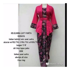 Stelan - kebaya - kutu baru & rok lilit. Elnira1. keluaran - terbaru