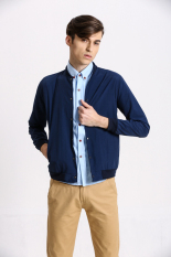 Stitch Ringan Jaket Bomber Angkatan Laut (Ekspor)