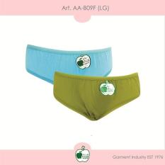 STOCK CLEARANCE - Arrow Apple - Celana Dalam Wanita - Biru Laut & Hijau - LG - 2 Pcs