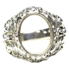 Sudanayasa Silver - Ring - Emban Motif Barong5 Silver