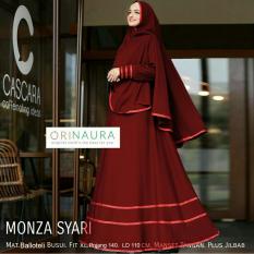 Suki Baju Gamis Muslim Monza / Dress Muslimah / Hijab Muslim / Gamis Syari’I / Baju Gamis / Fashion Muslim / Setelan Muslim / Hijab Wanita / Baju Muslim / Maxi Gamis / Fashion Muslim / Syari’I