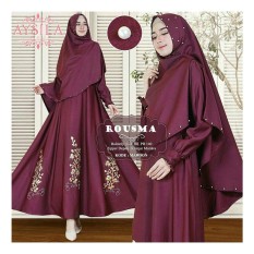 Suki Baju Gamis Muslim Usma / Dress Muslimah / Hijab Muslim / Gamis Syari’I / Baju Gamis / Fashion Muslim / Setelan Muslim / Hijab Wanita / Baju Muslim / Maxi Gamis / Fashion Muslim