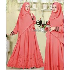 Suki Dress Gamis Najwa Syari'I - Salem