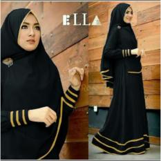 Suki Dress Hijab Syfarose - Black