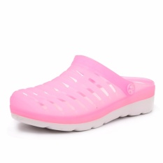 Summer casual sandals students slippers plastic hollow closed-toe slippers