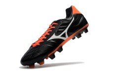Sepatu Sepak Bola Musim Panas untuk Pria MIZUNO MORELIA NEO Mix FG Rebula V1 FG Soccer Sneakers Ukuran 39-45 (hitam/Merah/Putih) -Intl