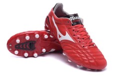 Sepatu Sepak Bola Musim Panas untuk Pria MIZUNO MORELIA NEO Mix FG Soccer Sneakers Ukuran 39-45 (Merah) -Intl