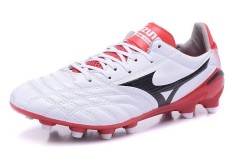 Sepatu Sepak Bola Musim Panas untuk Pria MIZUNO MORELIA NEO Mix FG Soccer Sneakers Ukuran 39-45 (Putih/ Hitam) -Intl